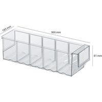 Bac-Tiroir Lxlxh=300X183X81mm Transparent 3,3 L - Image 2