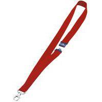 10 lacets Textile Rouge Pour Badge - Image principale