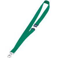 10 lacets Textile Vert Pour Badge - Image principale