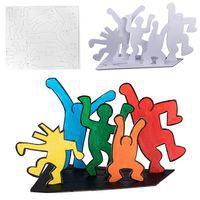 Lot de 5 sculptures carton - fiesta - Image principale