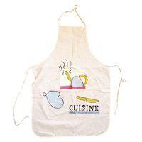 Lot tabliers adulte coton 100g/m² - 65x90 cm - 5 pcs - écru - Image 3