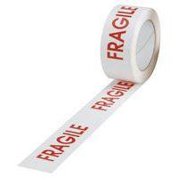 Lot de 36 rouleauxx PVC Blanc FRAGILE 50mmx100 m - Image principale