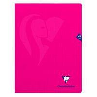 Mimesys cahier piqué polypro 24x32cm 48p séyès - Clairefontaine - Image principale