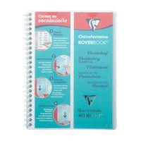 Koverbook carnet vocabulaire spiralé 14,8x21cm 100p Ligné marge centrale - Lot de 10 - Image principale