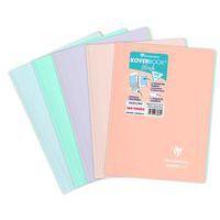 Koverbook Blush spirales enveloppante PP opaque 21x29,7cm 160p séyès - Lot de 5 - Image principale
