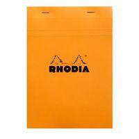 Bloc agrafé Rhodia ORANGE N 16 14,8x21cm 80f Q.5x5 80g - Lot de 10 - Image principale