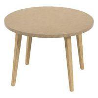 Table basse ronde Upcy Ø 60 cm décor uni Tizu - Image 2