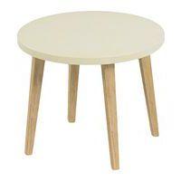 Table basse ronde Upcy Ø 45 cm décor uni Tizu - Image 4