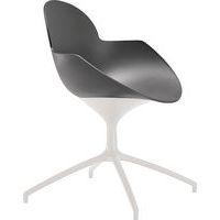Chaise Cookie pied étoile alu verni coque pivotante polypropylène Infiniti - Image 2