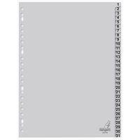 10 Lots d' Intercalaire numérique éco - Nb de divisions 31 - A4 - Image principale