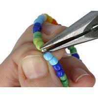 Perles à écraser - diam. 2,5mm x100 - argentées - Image 2