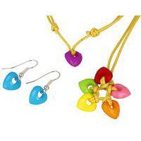 Perles plastique coeur opaque multicolore x 380 - Image 3