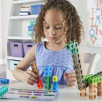 Lot 100 cubes MathLink dinosaures + 15 cartes - Image 3