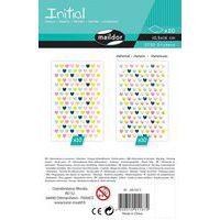 Gommettes cœur métallisées & pastel x2720 unités - Image 2