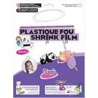 Plastique fou DIAM'S 5 feuilles blanc imprimable - Image principale