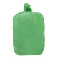 200 Sacs poubelle PEHD 120 L Vert - Image principale