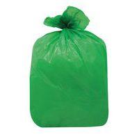 200 Sacs poubelle PEHD 168 L Vert - Image principale