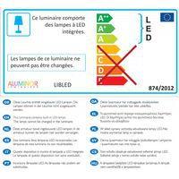 Lampadaire Libled LED - blanc - Image 2