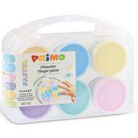 Set 6 pots 100g gouache aux doigts pastel - Image principale