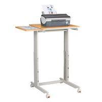 Table d'ordinateur polyvalente Twin plateau Hêtre / Gris clair - Image 3