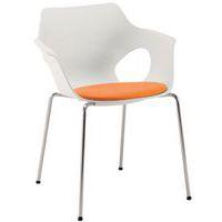 Chaise design arrondie - assise large - Linea Fabbrica - Image principale
