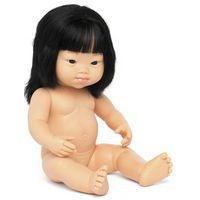 Bébé fille asiatique cheveux syndrome Down 38cm - Image principale