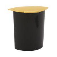 Compartiment 6L avec couvercle pour corbeille 30L noir/jaune - Image principale