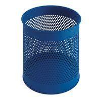 Corbeille métal perforé 15L, Coloris : Bleu - Image principale
