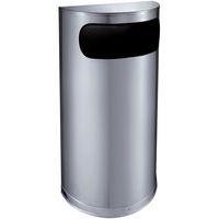 Poubelle d'accueil demi ronde - Image principale