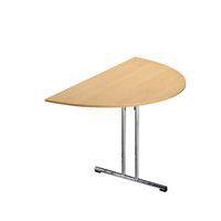 Table Demi Rond pliante Chromeline - Image principale