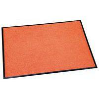 Tapis d'entrée absorbant zone trafic léger 120x90 cm Orange - Image principale