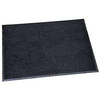 Tapis d'entrée absorbant zone trafic léger 120x90 cm Noir - Image principale
