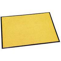 Tapis d'entrée absorbant zone trafic léger 150x90 cm Jaune - Image principale