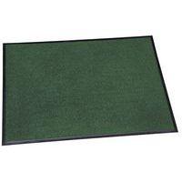 Tapis d'entrée absorbant zone trafic léger 150x90 cm Vert foncé - Image principale