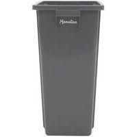 Poubelle de tri sélectif - 80 litres - grise - Image principale
