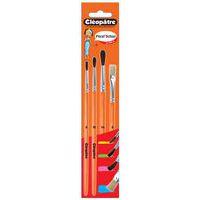 Set 3 pinceaux 6/10/14 + 1 brosse 8 - Image principale