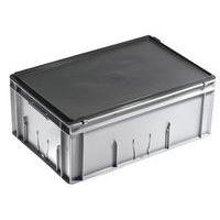 Bacs à couvercle RAKO gris - 600x400mm - 14 à 53 L - Image 3