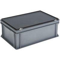 Bacs à couvercle RAKO gris - 600x400mm - 30 à 90 L - Image 2