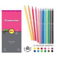 Etui de 12 crayons couleurs 18 cm résine Pichon - Image 5