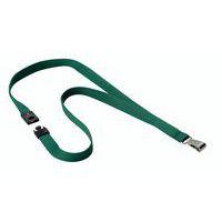 10 cordons textile avec mousqueton Vert - Image principale