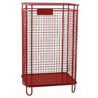 Support pour sac-poubelle - 110 L Rouge - Image principale