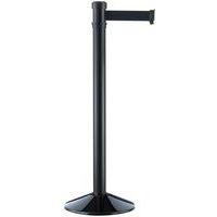 Poteau noir à sangle - 2 m - Aluminium - Manutan Expert - Image 4