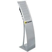 Présentoir pour brochures Varia - A4 et 1/3 A4 - Gris - Image principale