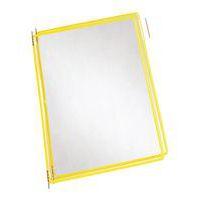 Lot de 10 Pochettes à pivot Tarifold - Housse unique - A4 - Jaune - Image principale