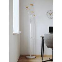 Portemanteau acier Festival Blanc 5 patères Bois - Image 2