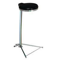 Support sac-poubelle - 120 L avec couvercle Noir - Image principale