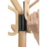 Porte-manteaux CAFE bois clair 5 double patères - Image 3