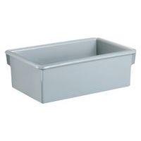 Bac de transport gris argent L HT:410 mm l HT:250 mm - Image principale