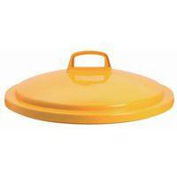 Couvercle pour poubelle 75 L tri sélectif coloris jaune - Image principale