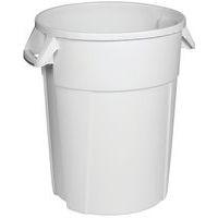 Conteneur rond agréé alimentaire 85 L Blanc - Image principale